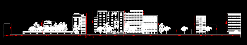 Mercy Street Elevation DWG Elevation for AutoCAD