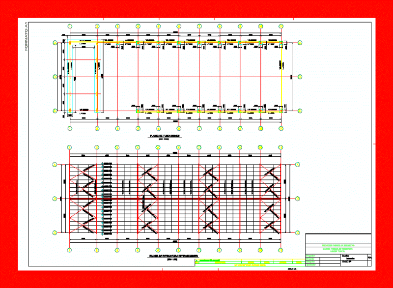 Metal Barn DWG Block for AutoCAD