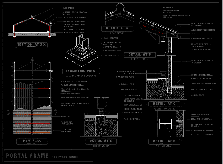 Metal Shed DWG Detail for AutoCAD – Designs CAD