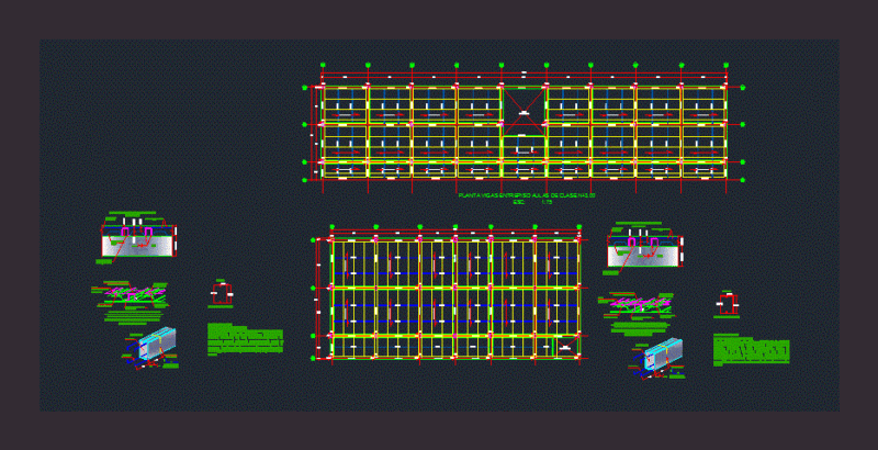 Metaldeck System DWG Block for AutoCAD
