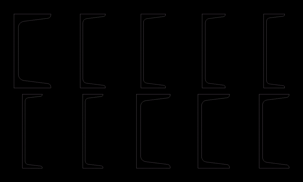 Metalicos Profiles – Upn DWG Block for AutoCAD
