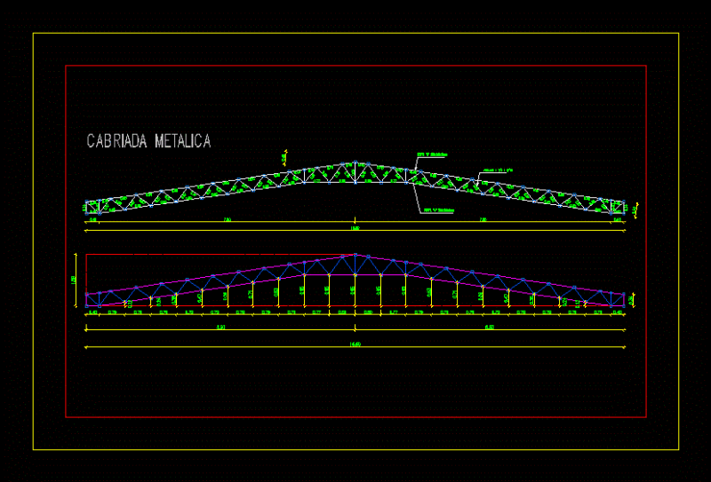 Metallic Cabriada DWG Block for AutoCAD