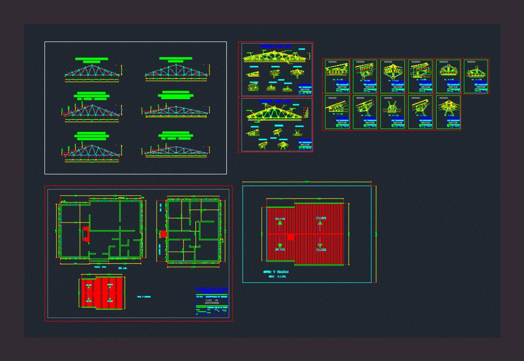 Metallic Serchas DWG Detail for AutoCAD