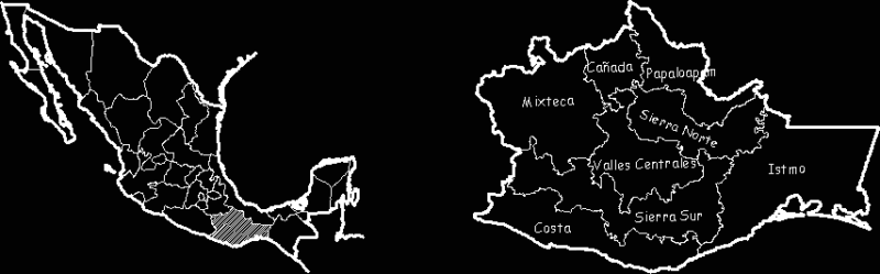 Mexico Map DWG Block for AutoCAD
