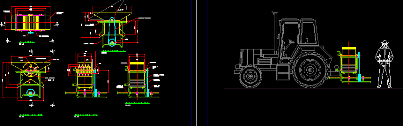 Mill For Nopal DWG Block for AutoCAD