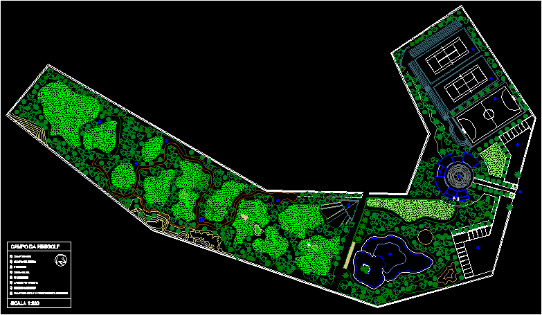 Minigolf DWG Block for AutoCAD • Designs CAD