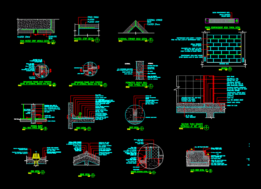 Miscellaneous Details  DWG  Detail  for AutoCAD Designs CAD