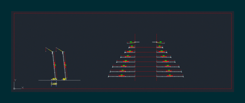 Mobile Crane DWG Block for AutoCAD