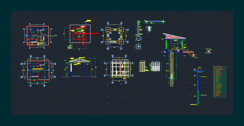 Mobile Pump DWG Plan for AutoCAD