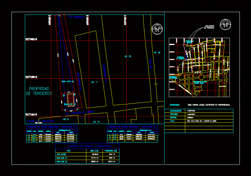 Model Subdivision U1 DWG Model for AutoCAD