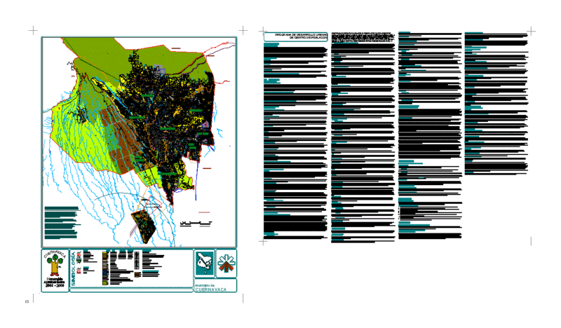 Morelos Land Use DWG Plan for AutoCAD