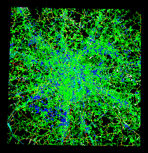 Moscow City Map; DXF Model for AutoCAD | DesignsCAD