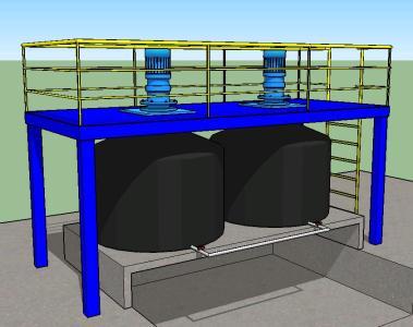 Motor Industrial 3D SKP Model for SketchUp
