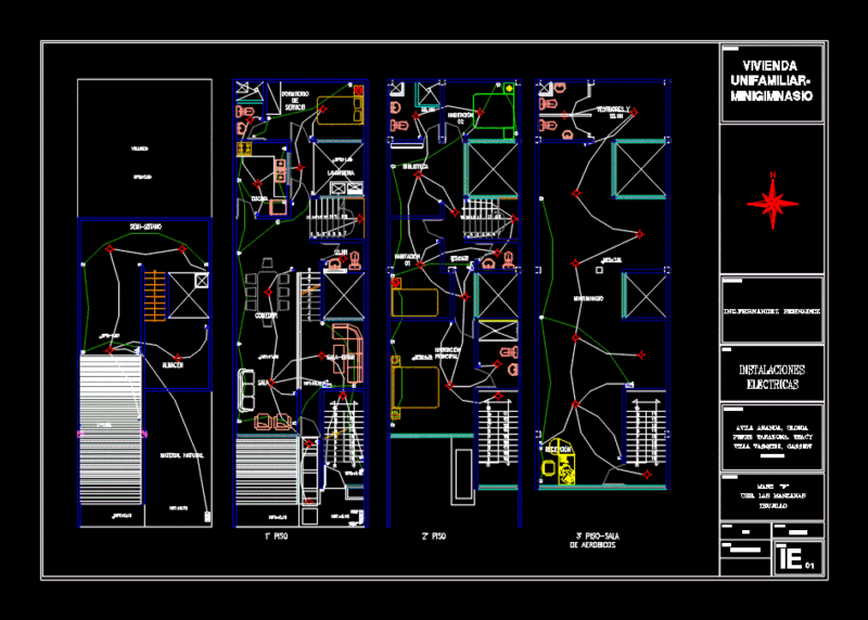 Multi-Family Facilities DWG Block for AutoCAD