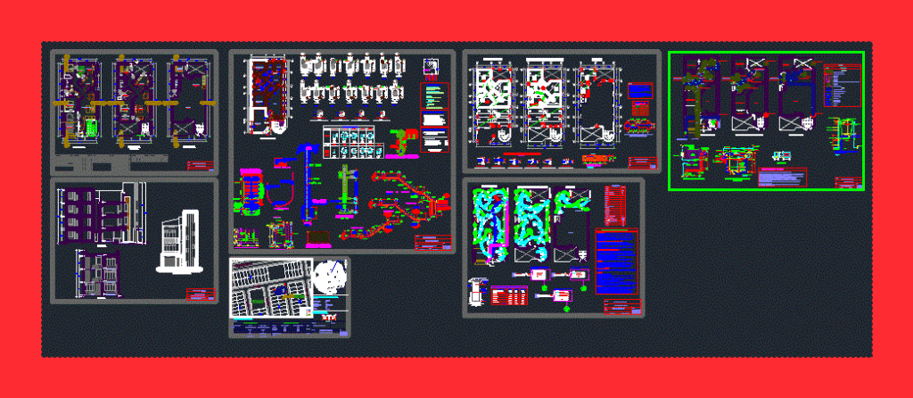 Multifamily DWG Full Project for AutoCAD