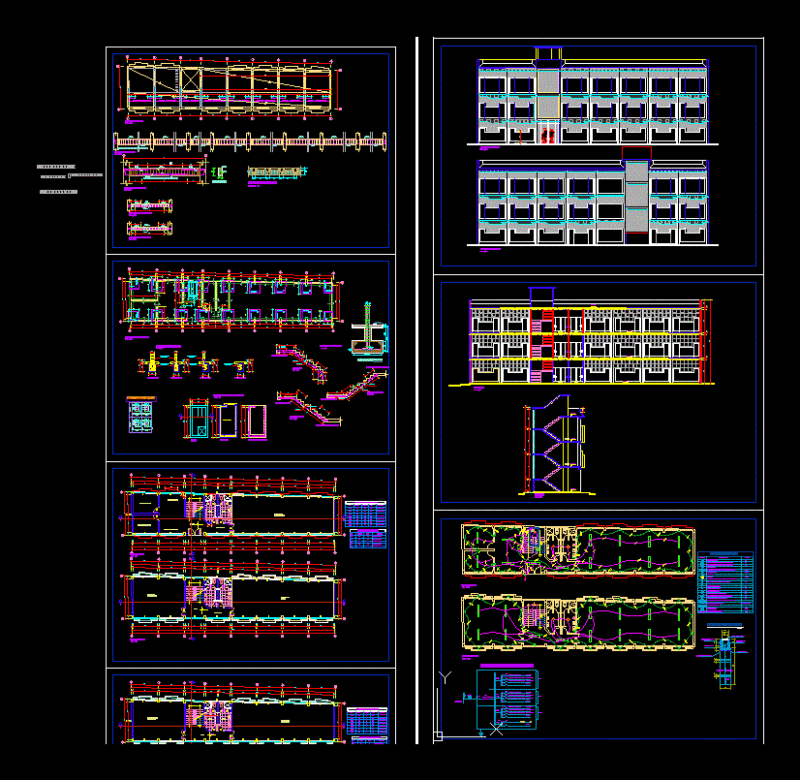 Multifamily Housing – Details DWG Full Project for AutoCAD