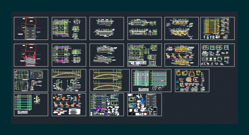 Multipurpose Auditorium DWG Full Project for AutoCAD