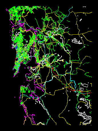 Mumbai City Map; India DXF Plan for AutoCAD