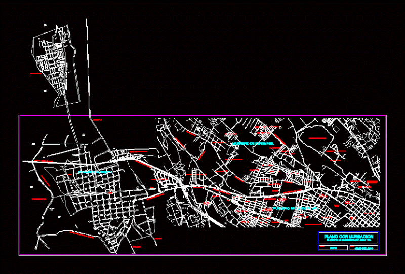 Municipal Level Of Veracruz Fortin DWG Block for AutoCAD