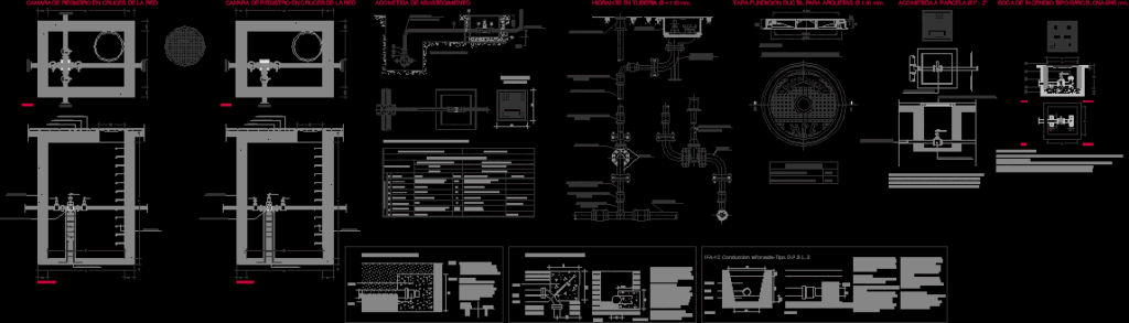 Net Of Water DWG Detail for AutoCAD