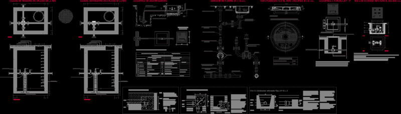 Net Of Water DWG Detail for AutoCAD