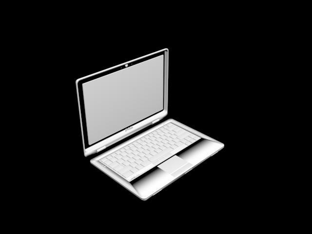 Notebook 3D 3DS Model for 3D Studio Max