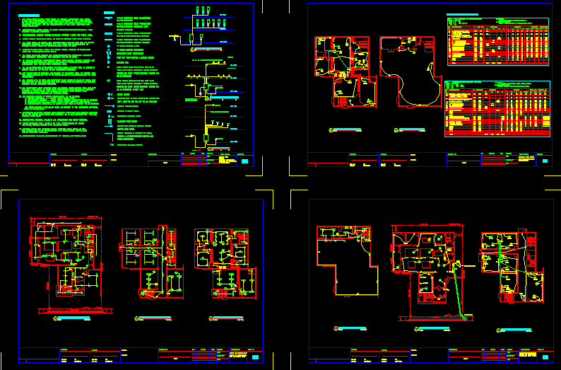 Offices - Electrical Project DWG Full Project For AutoCAD • Designs CAD