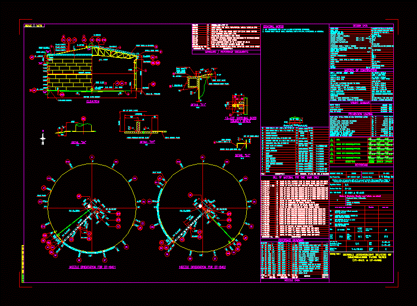 Oil Storage Tank DWG Block for AutoCAD • Designs CAD