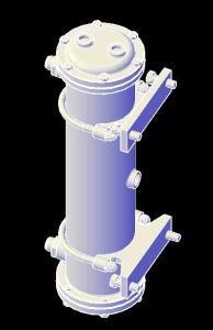 Oil Tank With Two Outputs 3D IAM Model