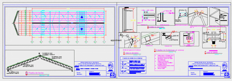Open-Web Joists DWG Block for AutoCAD