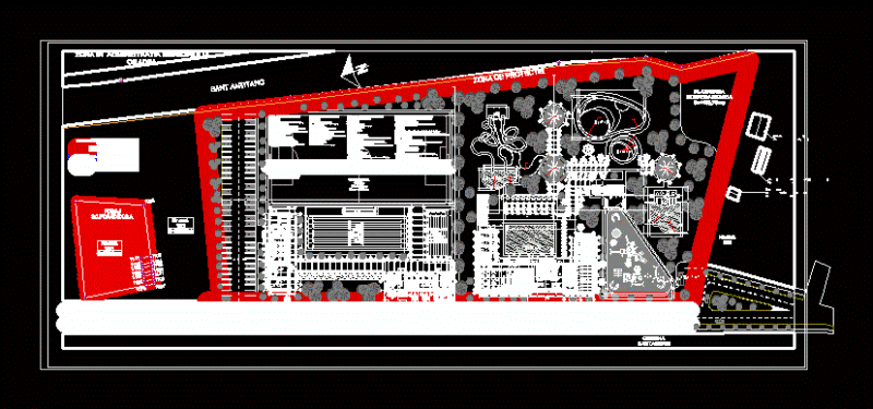 Outdoor Pools DWG Block for AutoCAD