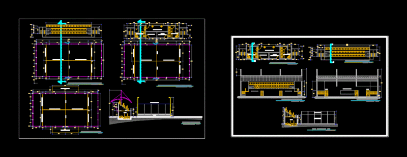 Paddle Tennis DWG Block for AutoCAD