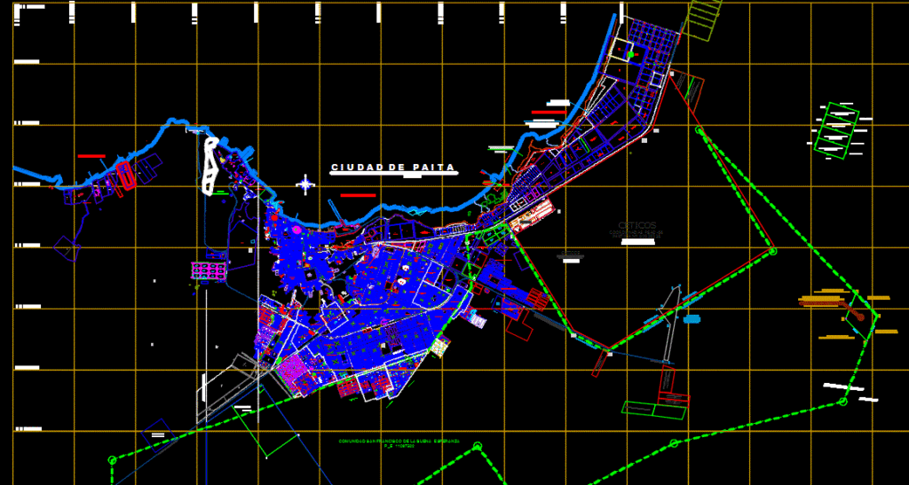 Paita Plat DWG Block for AutoCAD