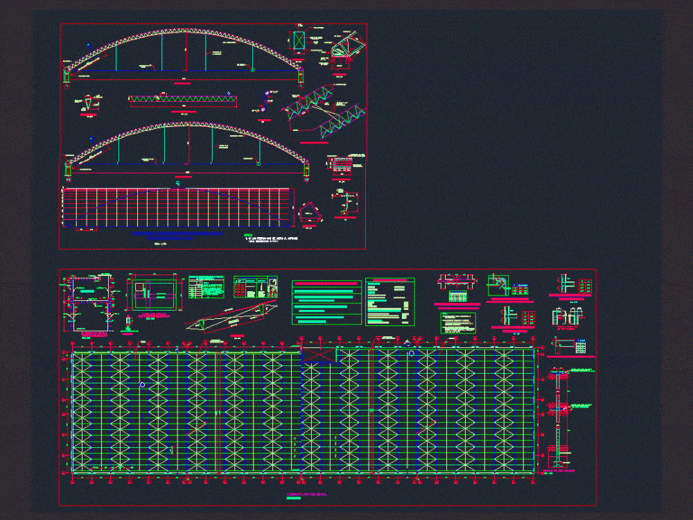 Parabolic Cover DWG Detail for AutoCAD • Designs CAD