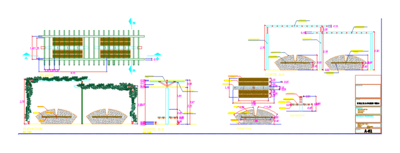 Park – Futsal DWG Block for AutoCAD