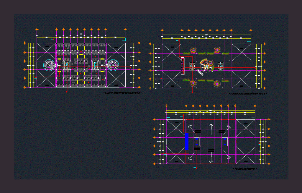 Parking DWG Block for AutoCAD