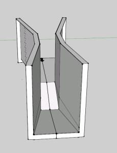 Parshall Gauge 12 3D SKP Model for SketchUp