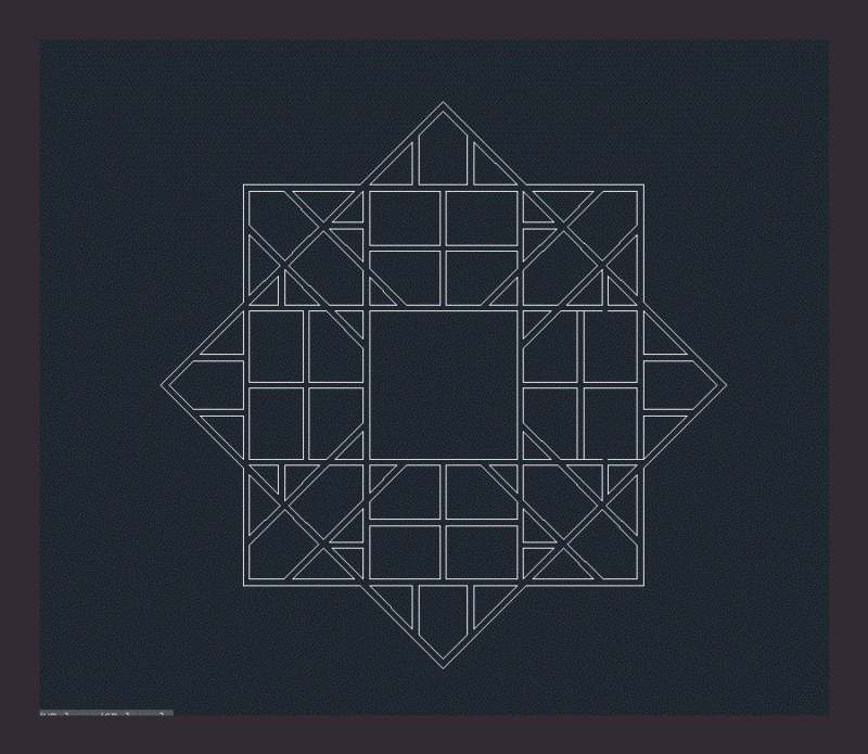 Pattern DWG Block for AutoCAD