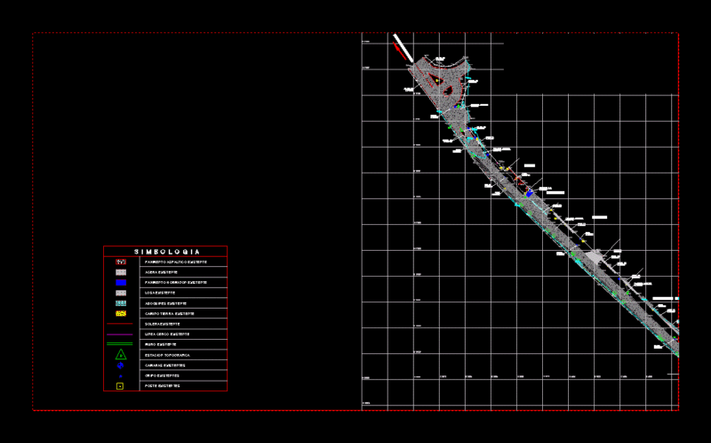 Paving Avenue DWG Full Project for AutoCAD