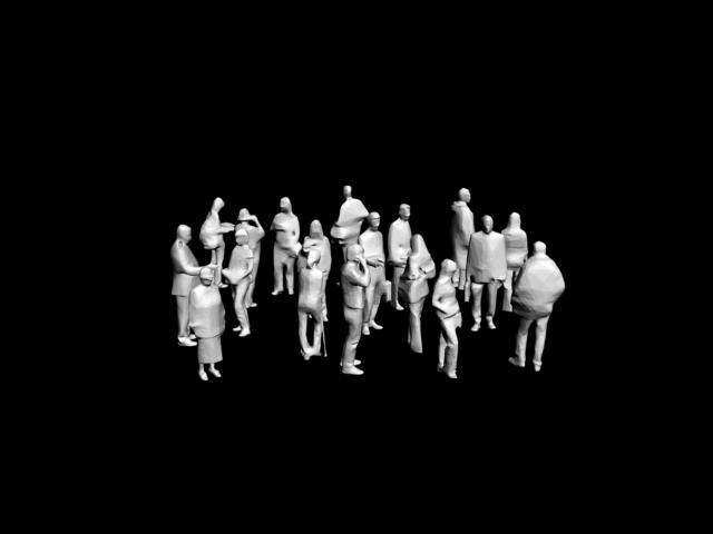 People 3D 3DS Model for 3D Studio Max