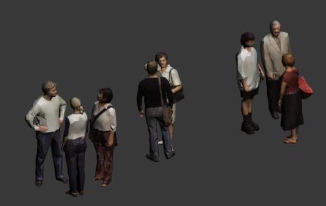 People 3D MAX Model for 3D Studio Max