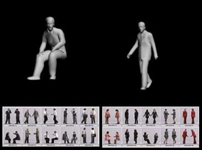 People 3D MAX Model for 3D Studio Max