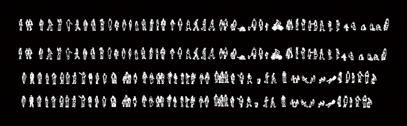 People DWG Block for AutoCAD