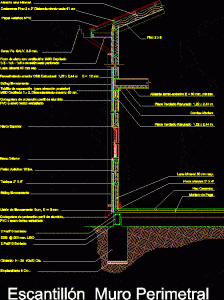 Perimeter Wall Fixture DWG Block for AutoCAD • Designs CAD