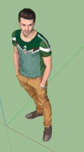 Person 3D SKP Model for SketchUp