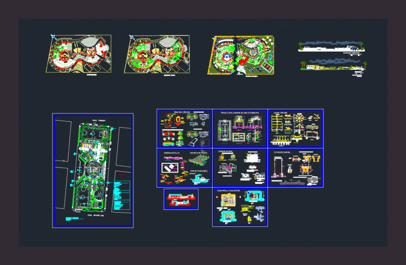 Peru Tourist Complex DWG Section for AutoCAD