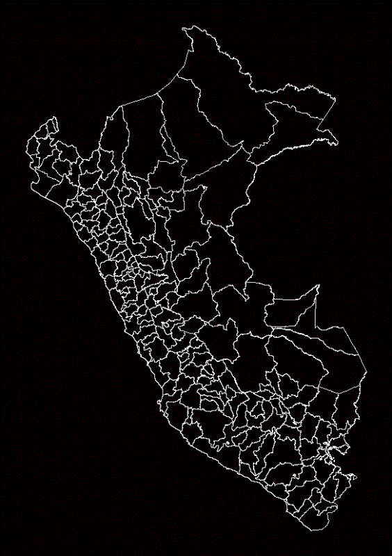 Peru Wgs84 DWG Block for AutoCAD
