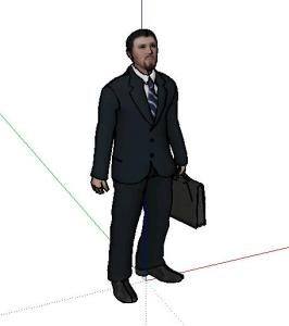 Pesona Profile Clerk 3D SKP Detail for SketchUp