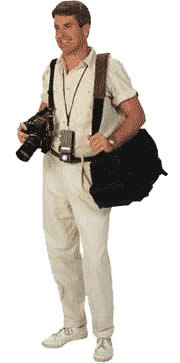 Photographer With Opacity Map 2D BMP Graphics Graphics