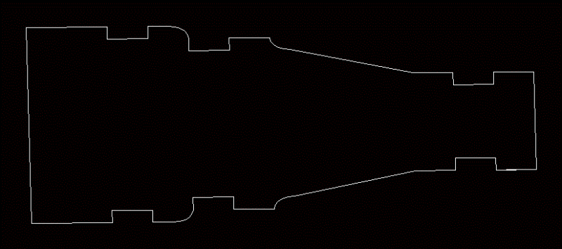 Piece Around DWG Block for AutoCAD